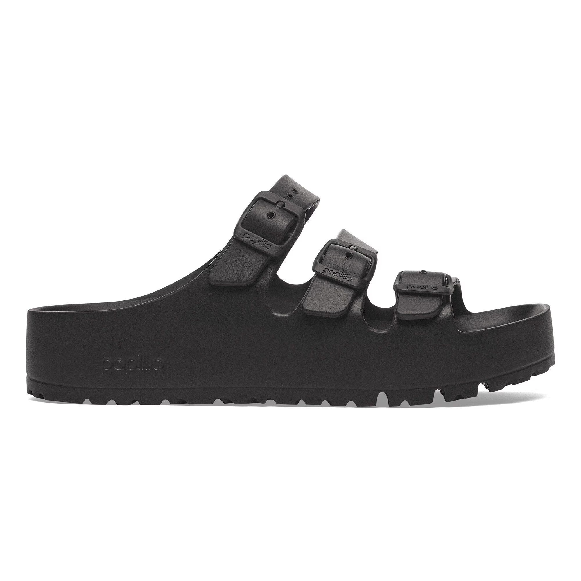 BIRKENSTOCK Ciabatta Donna FLORIDA EVA FLEX PLATFORM-Black