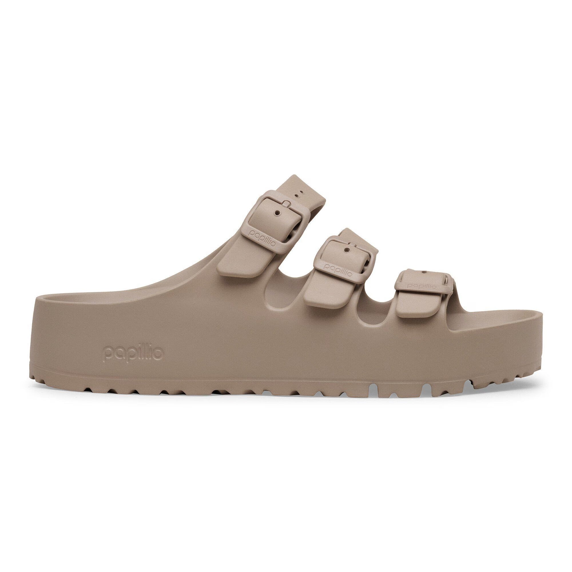 BIRKENSTOCK Ciabatta Donna FLORIDA EVA FLEX PLATFORM-Gray Taupe