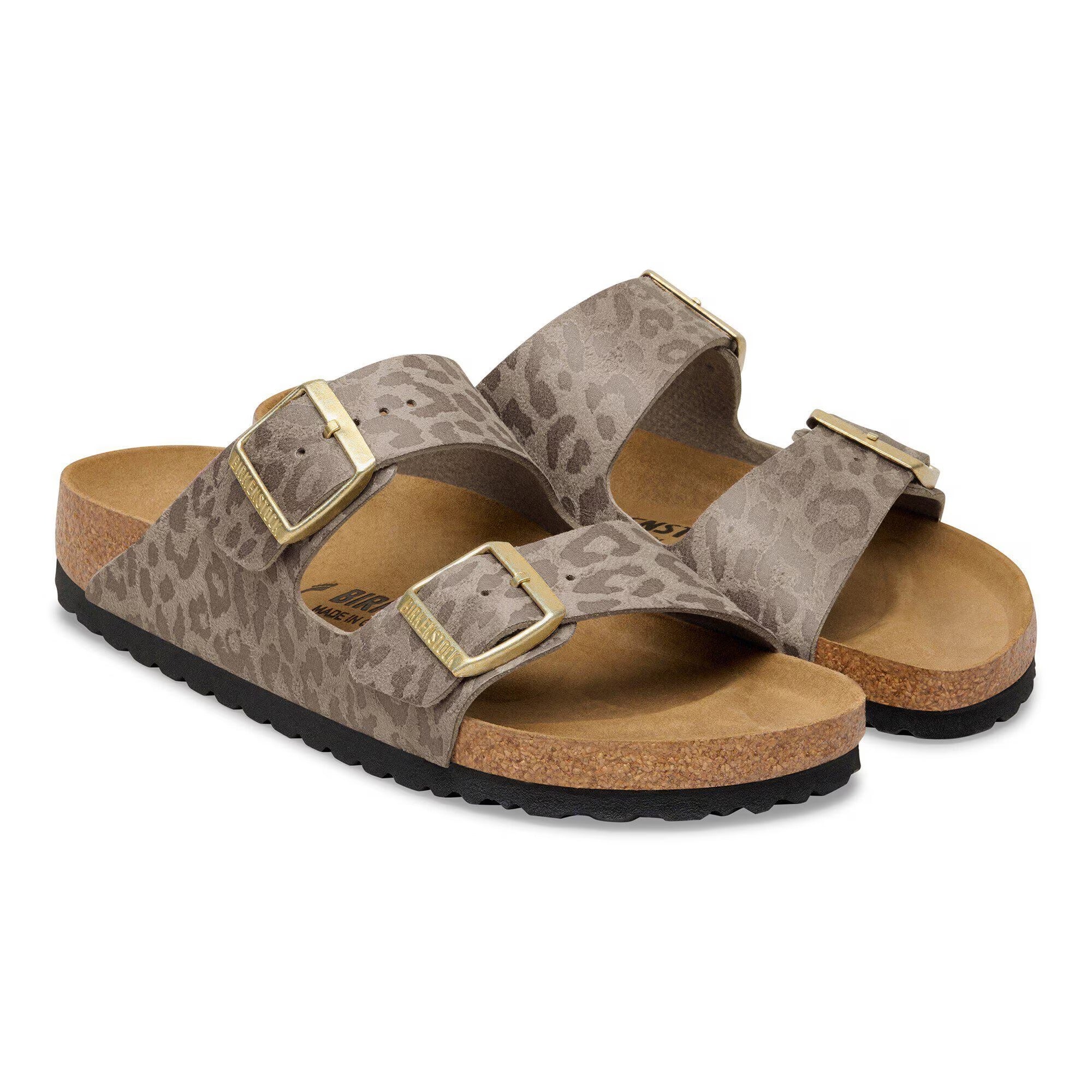 BIRKENSTOCK Ciabatta Donna ARIZONA LEO-Grey Taupe