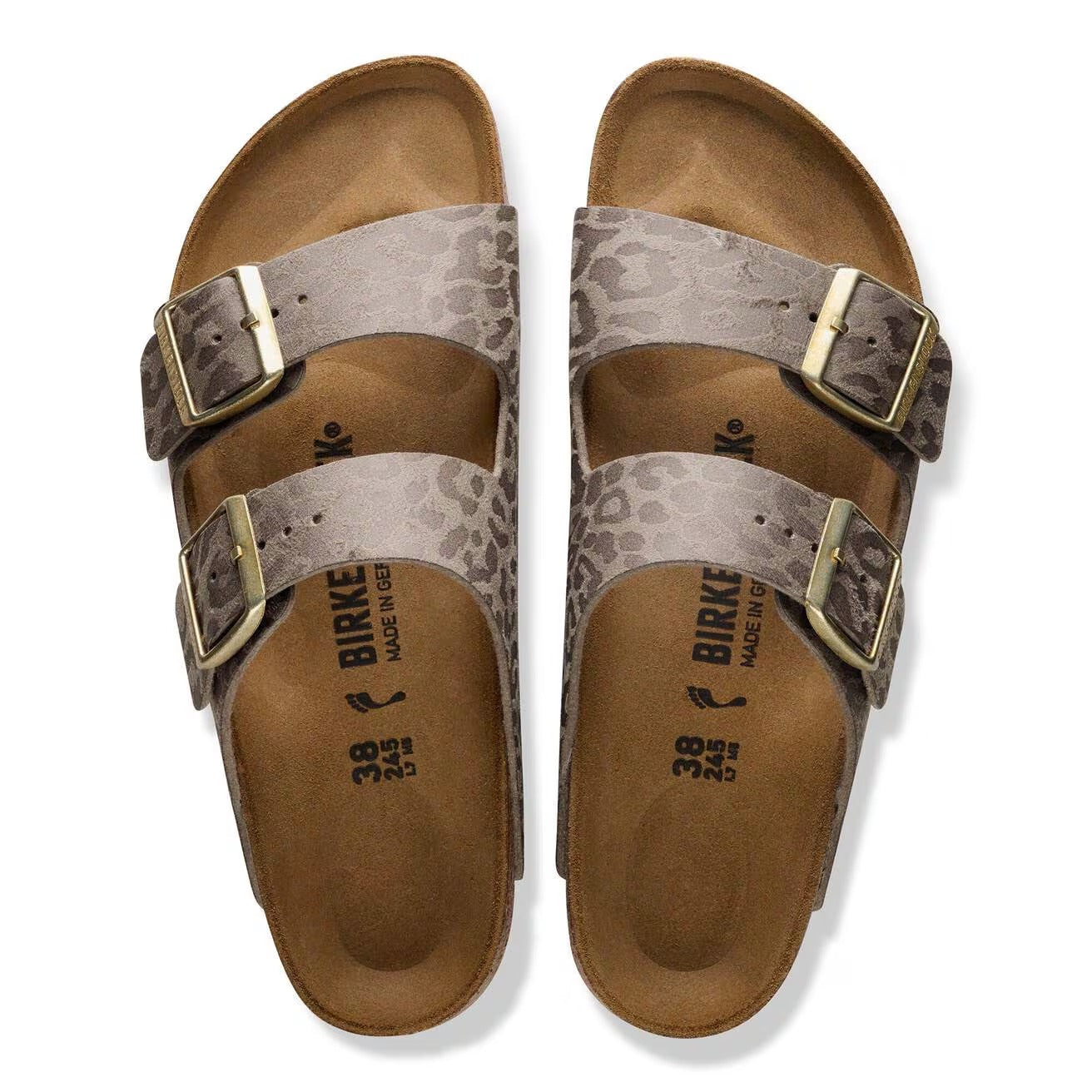 BIRKENSTOCK Ciabatta Donna ARIZONA LEO-Grey Taupe