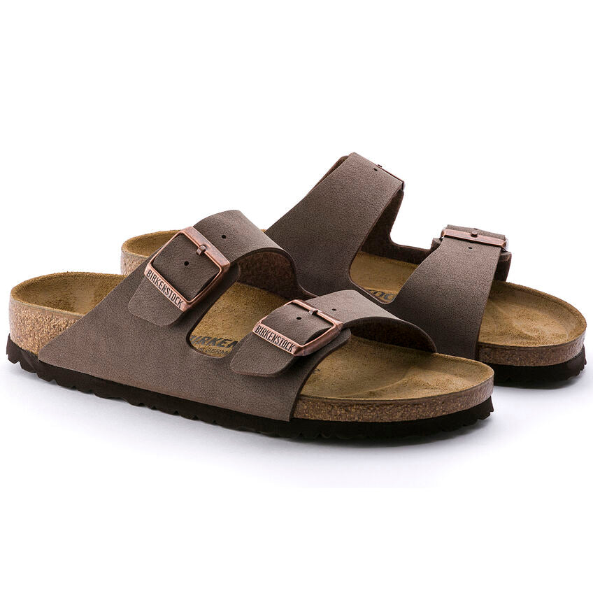 BIRKENSTOCK Ciabatta Unisex Arizona Birko-Flor Nabuk-Mocca