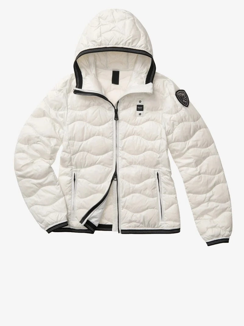 BLAUER GIUBBINO Donna CAMELIA-Bianco