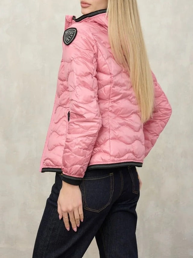 BLAUER GIUBBINO Donna CAMELIA-Rosa