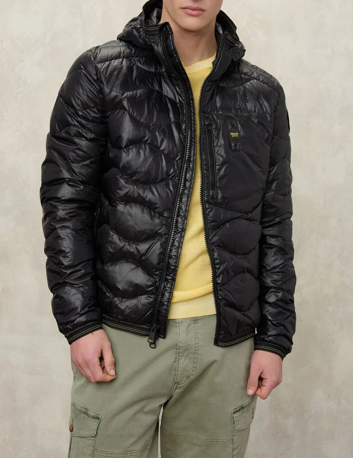 BLAUER GIUBBINO Uomo WAVE-Nero