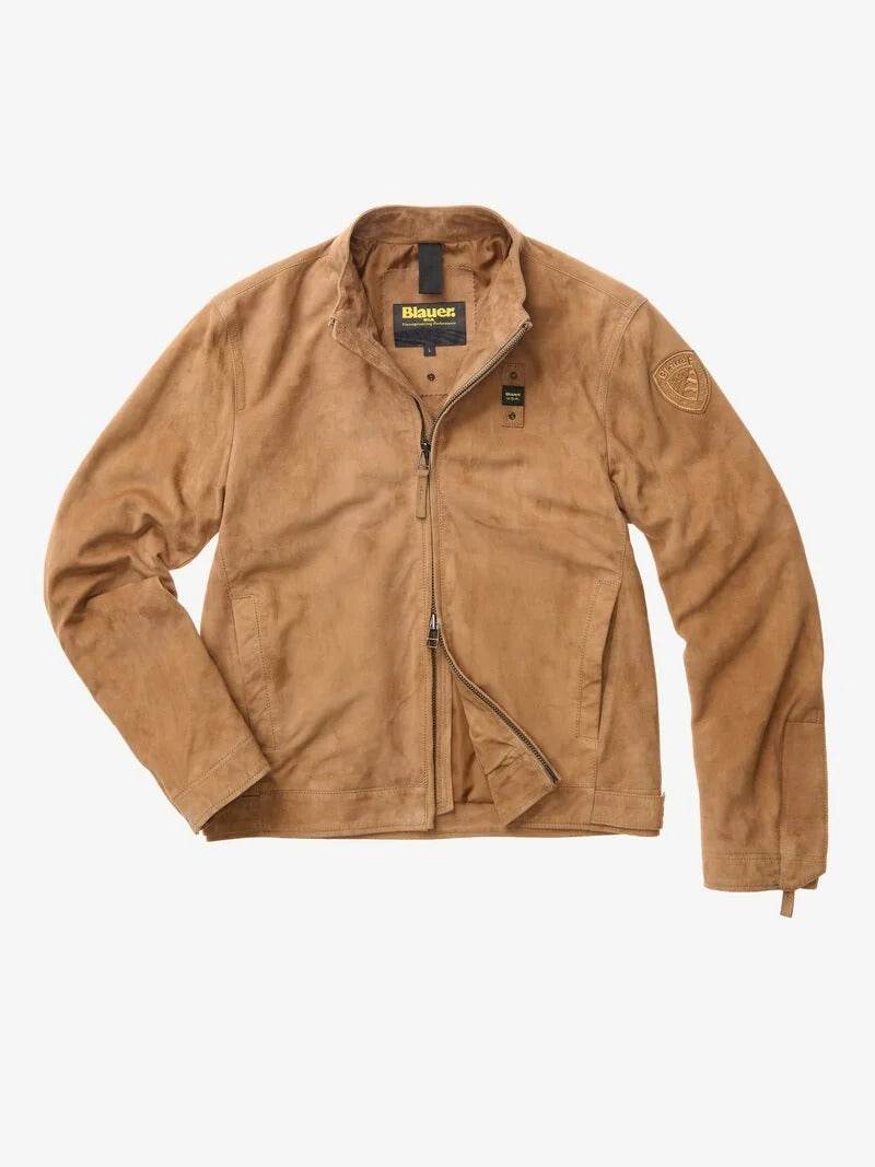 BLAUER GIUBBINO Uomo CYPHERLIS-Caffelatte