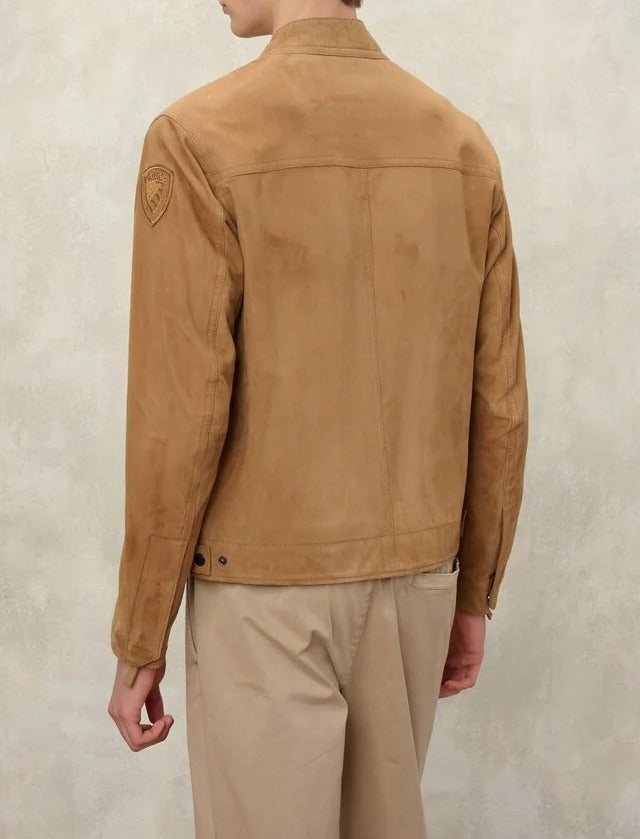 BLAUER GIUBBINO Uomo CYPHERLIS-Caffelatte