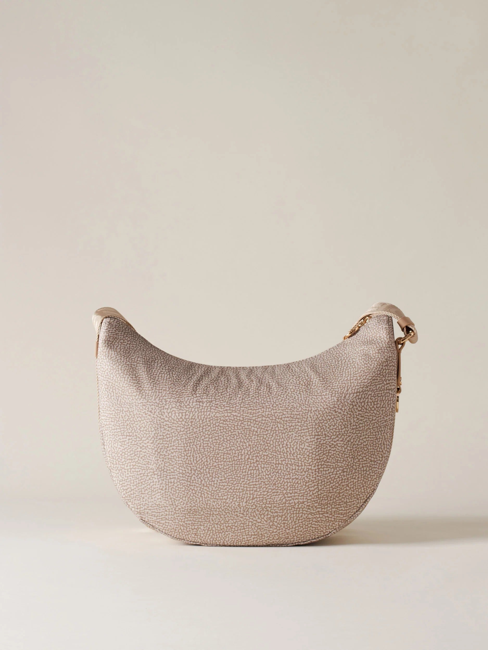 BORBONESE BORSA LUNA Middle-Sabbia