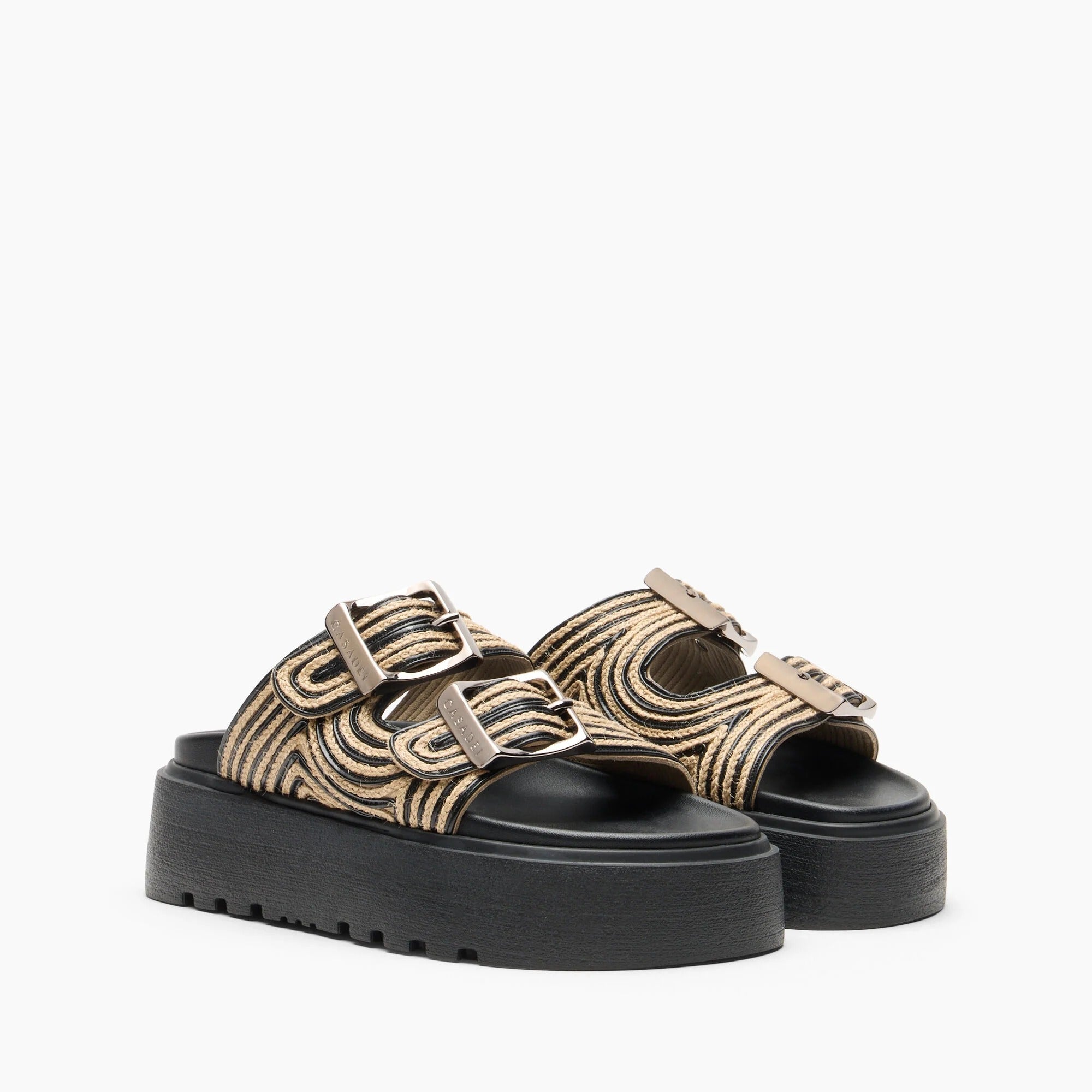 CASADEI Ciabatta Donna Birky Thaiti-Nero
