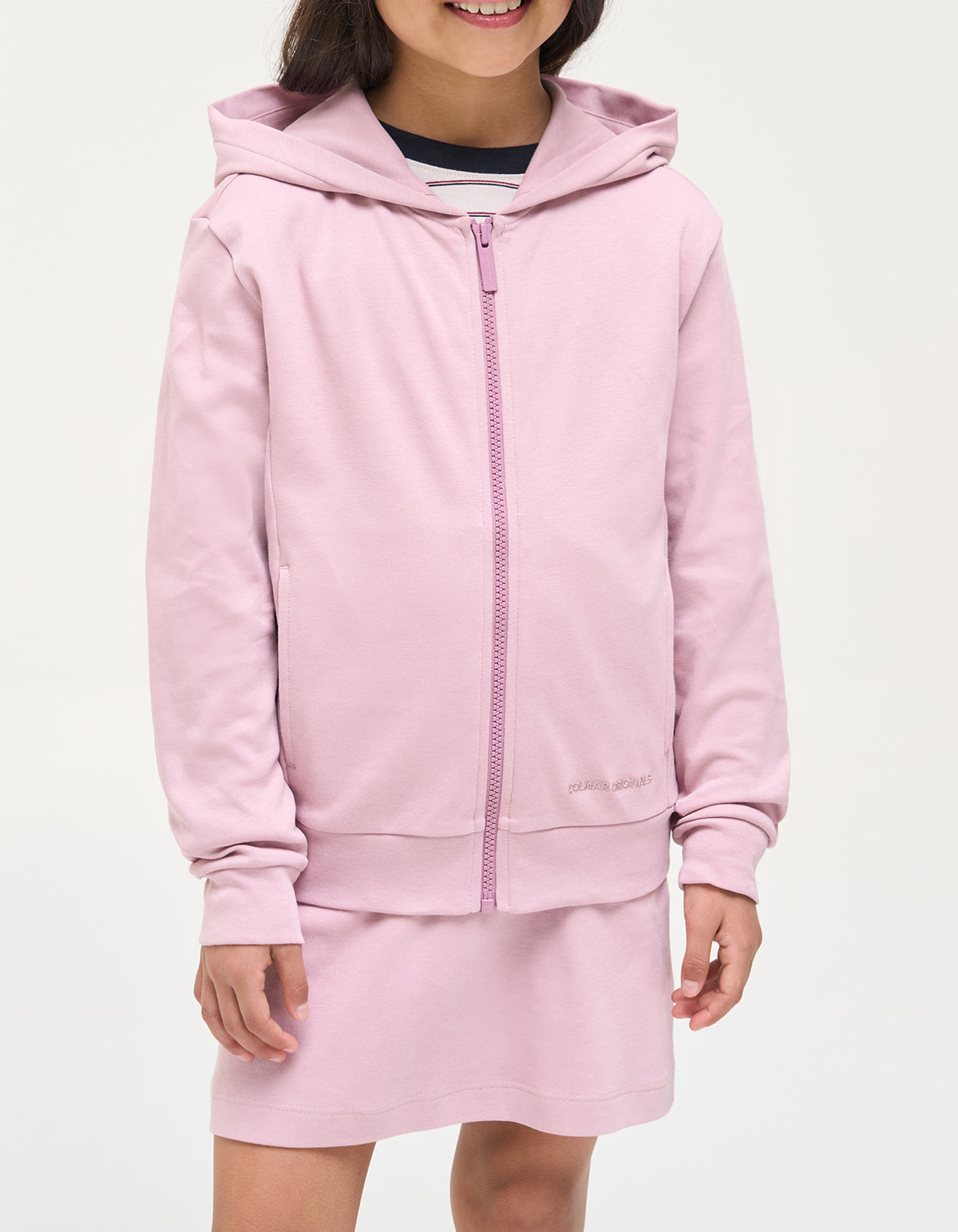 COLMAR Felpa Bambina BACKPACKER Full Zip-Rosa Paris