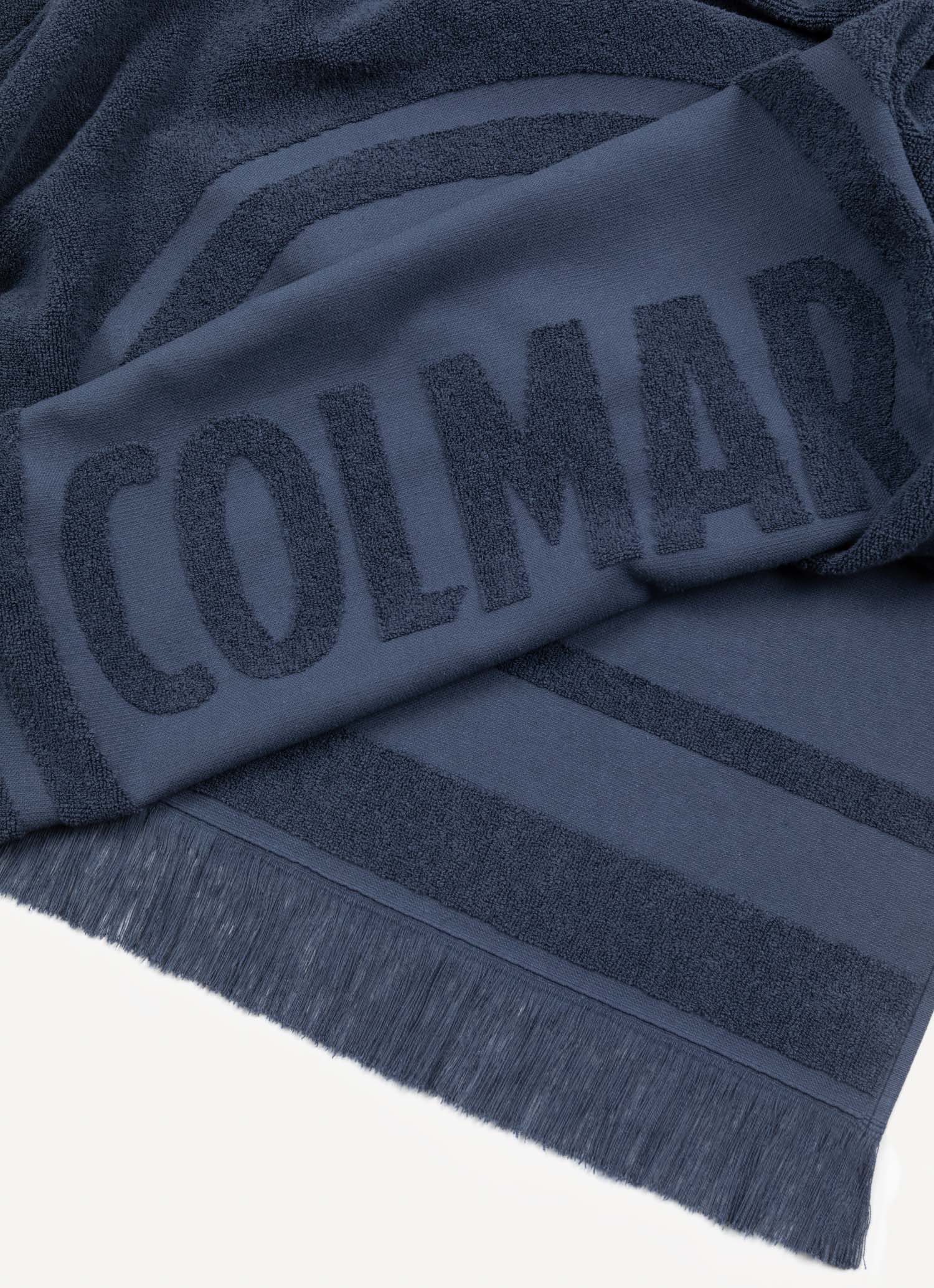 COLMAR Telo Mare SPUGNA Logo-Blu Navy