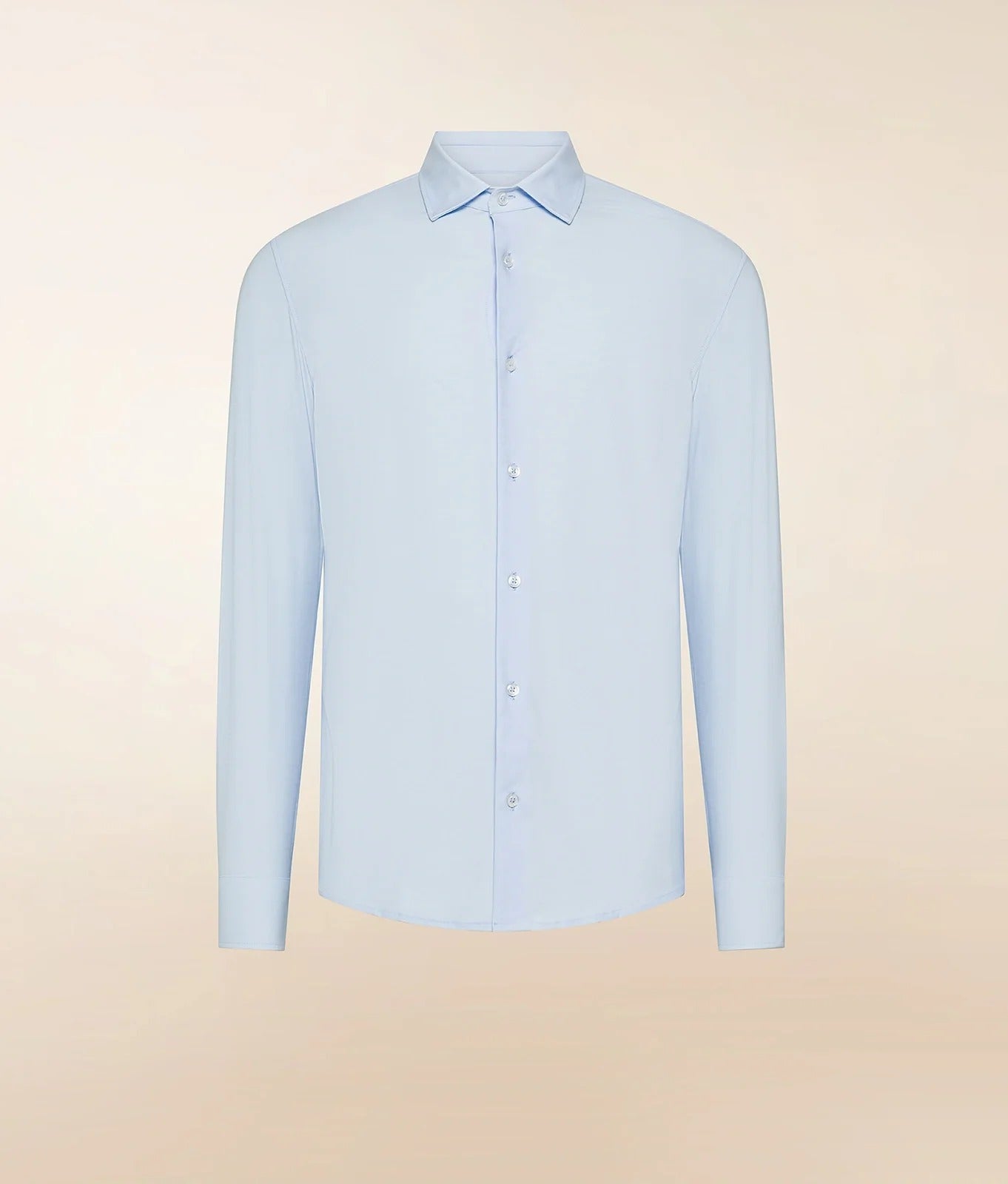 CRUNA Camicia Uomo Manhattan-Azzurro
