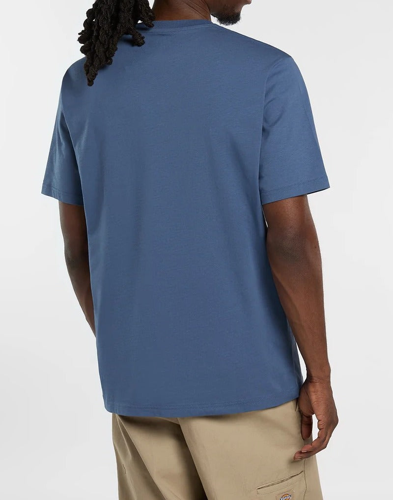 DICKIES T-Shirt Uomo MAPLETON-Indigo Retrò