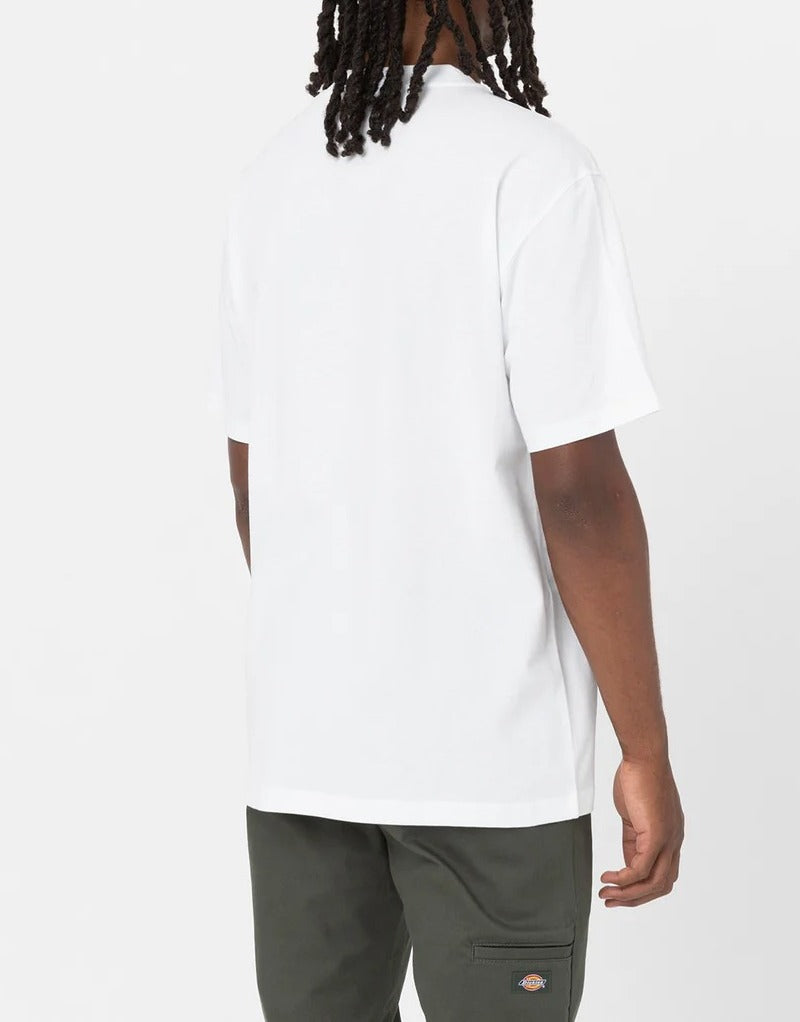 DICKIES T-Shirt Uomo LURAY POCKET-White