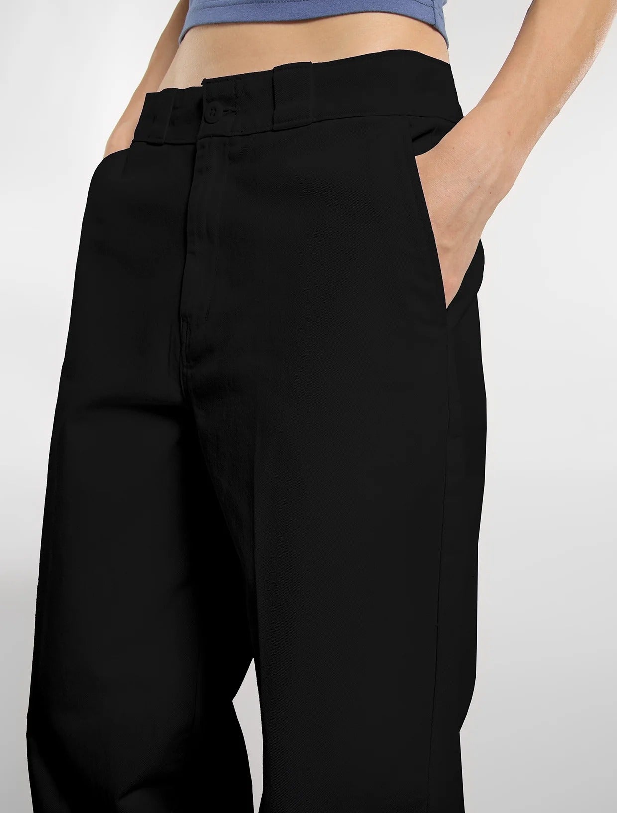 DICKIES Pantalone Donna LOOSE WORK 247-Black