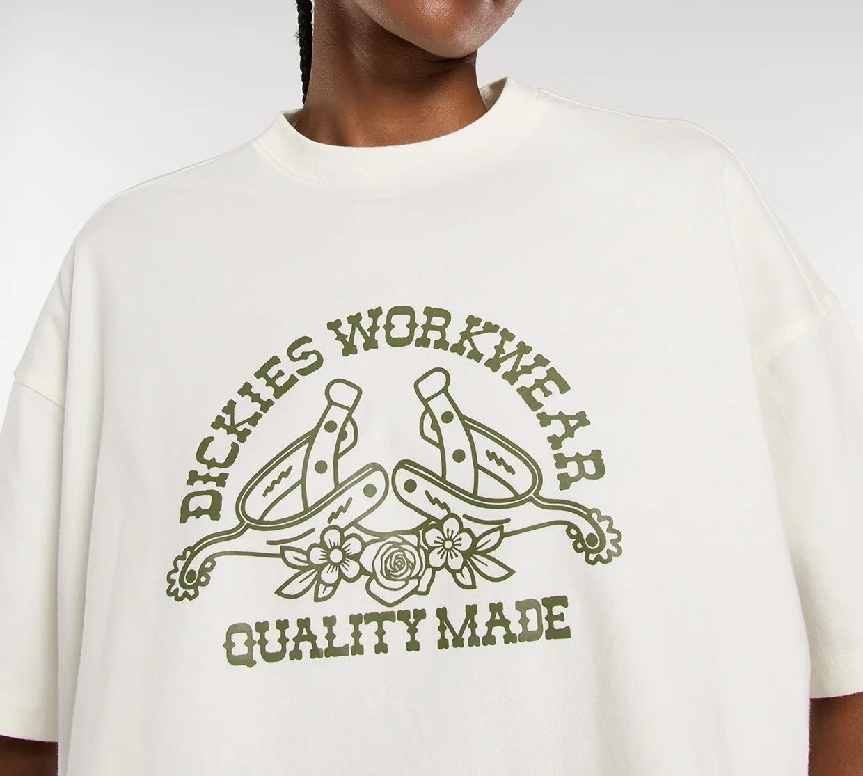 DICKIES T-Shirt DOnna BETTSVILLE-Airone