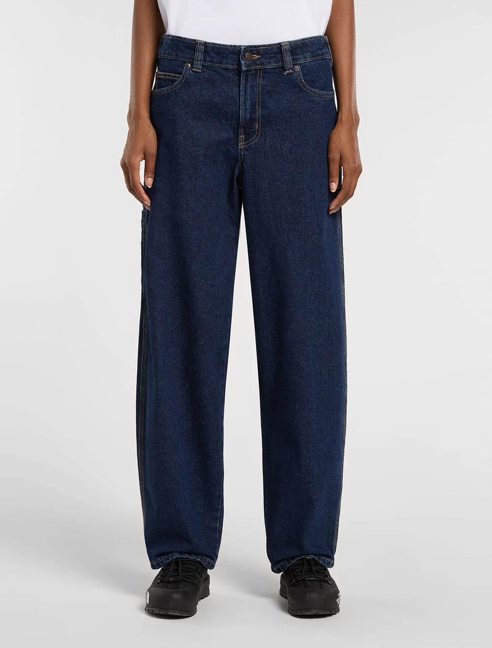 DICKIES Jeans Donna TAPERED WORK 957-Dark Indigo