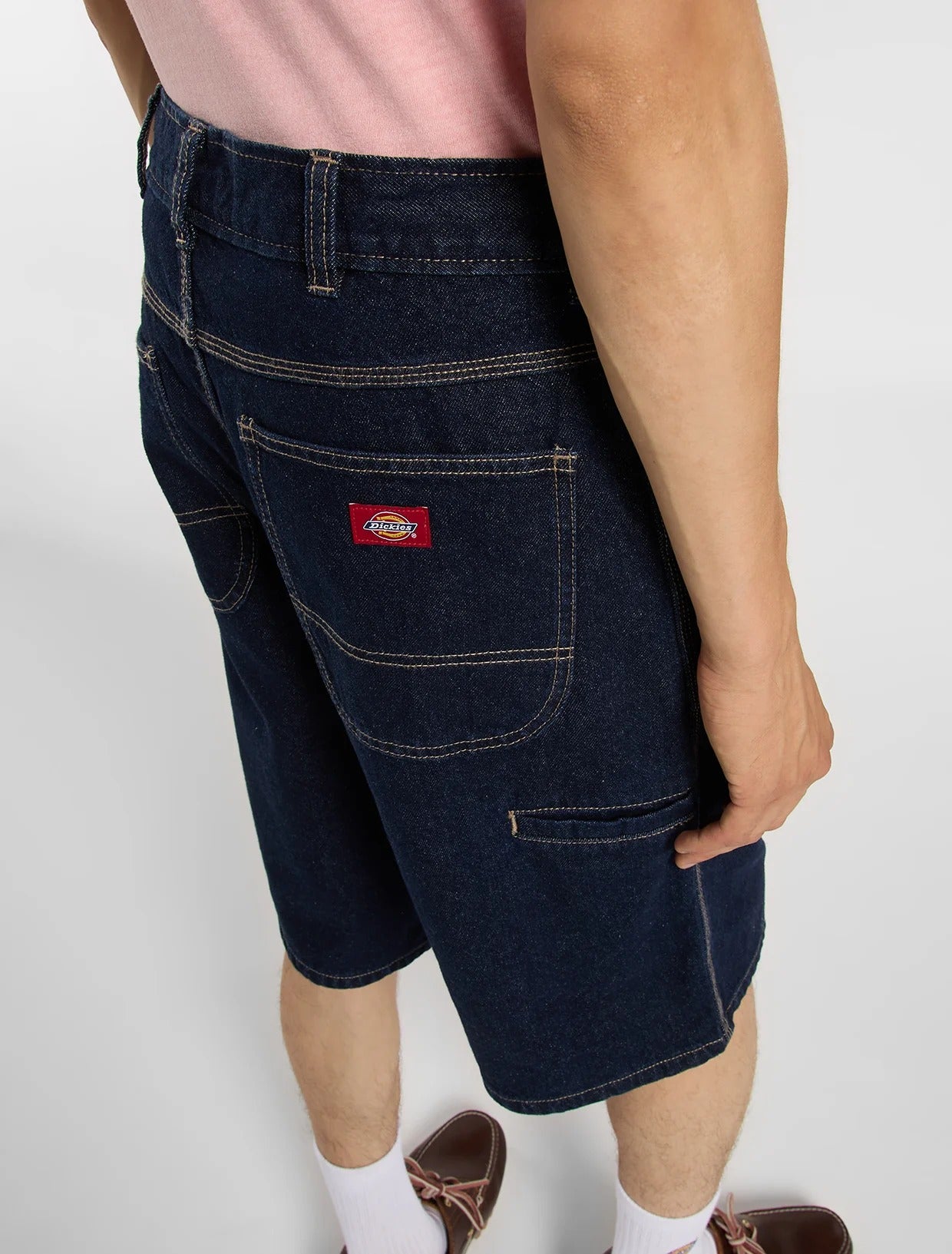DICKIES Shorts Uomo 958 13 INCH LOOSE Denim-Blu