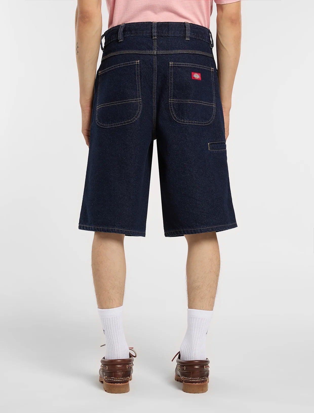 DICKIES Shorts Uomo 958 13 INCH LOOSE Denim-Blu