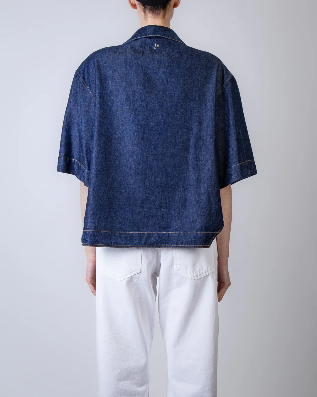 DONDUP CAMICIA Donna Denim-Blu