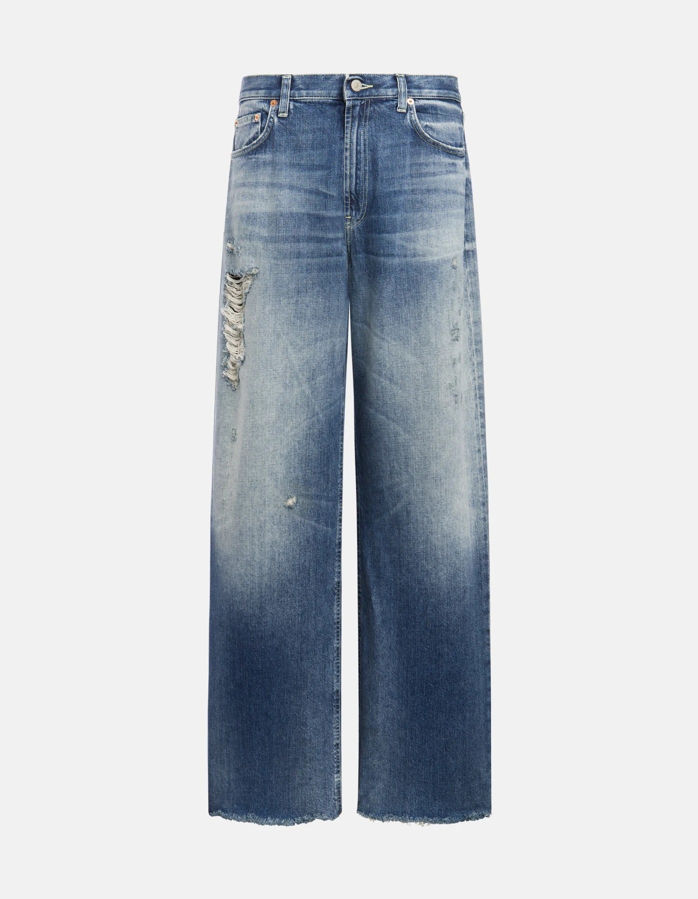 DONDUP JEANS Donna FRANCINE-Blu