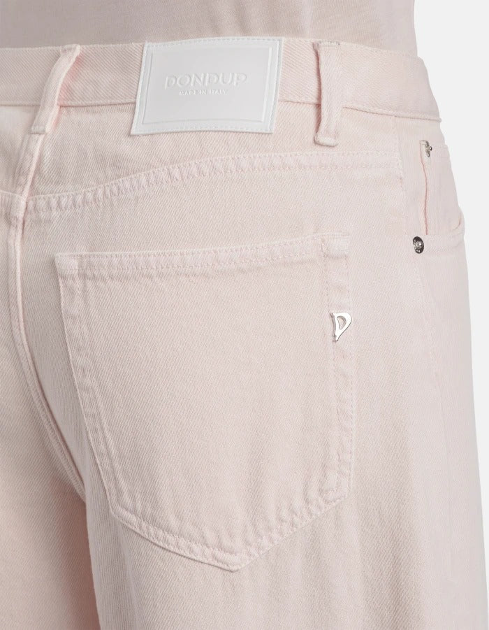 DONDUP JEANS Donna DAKOTA Loose-Rosa