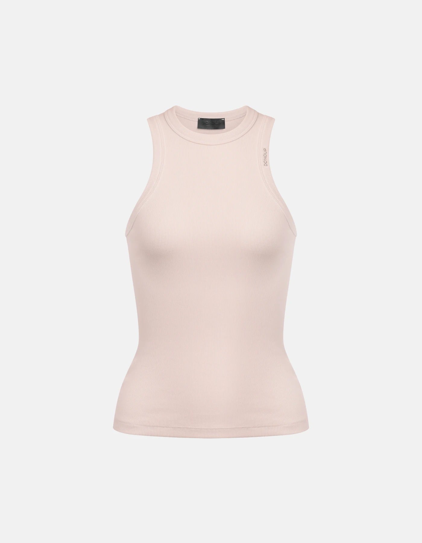 DONDUP Canotta Donna Costina Logo-Rosino
