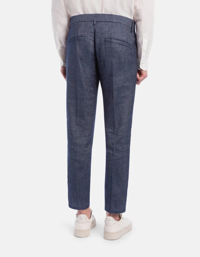 DONDUP Pantalone Uomo Pablo Regular-Blu