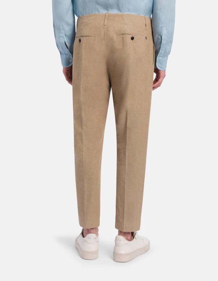 DONDUP Pantalone Uomo Ben Carrot-Sabbia
