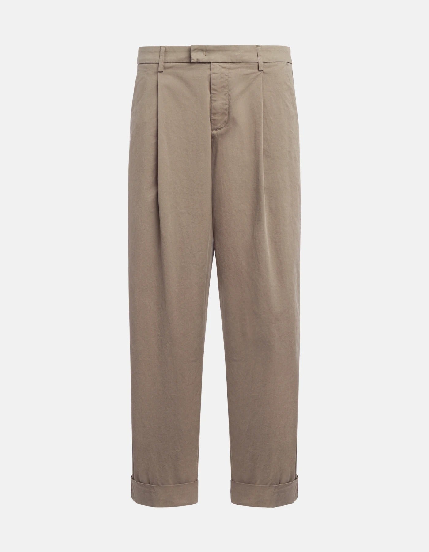 DONDUP Pantalone Uomo MEL LOOSE-Castoro
