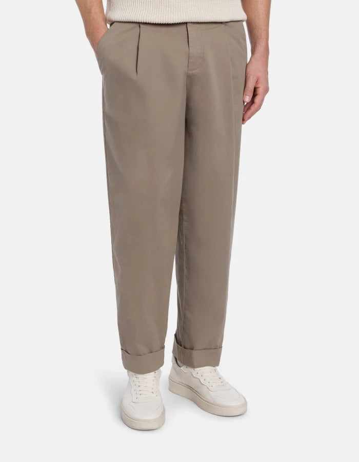 DONDUP Pantalone Uomo MEL LOOSE-Castoro