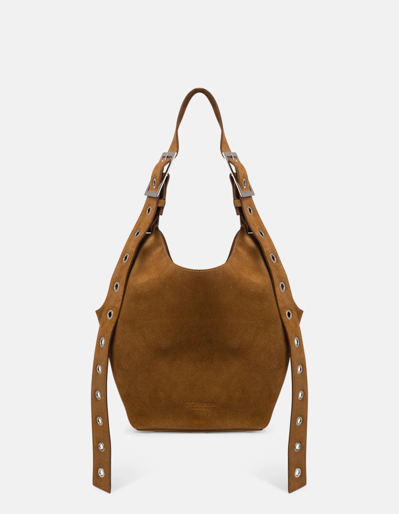 DONDUP Borsa SMALL HOBO Crosta-Nocciola