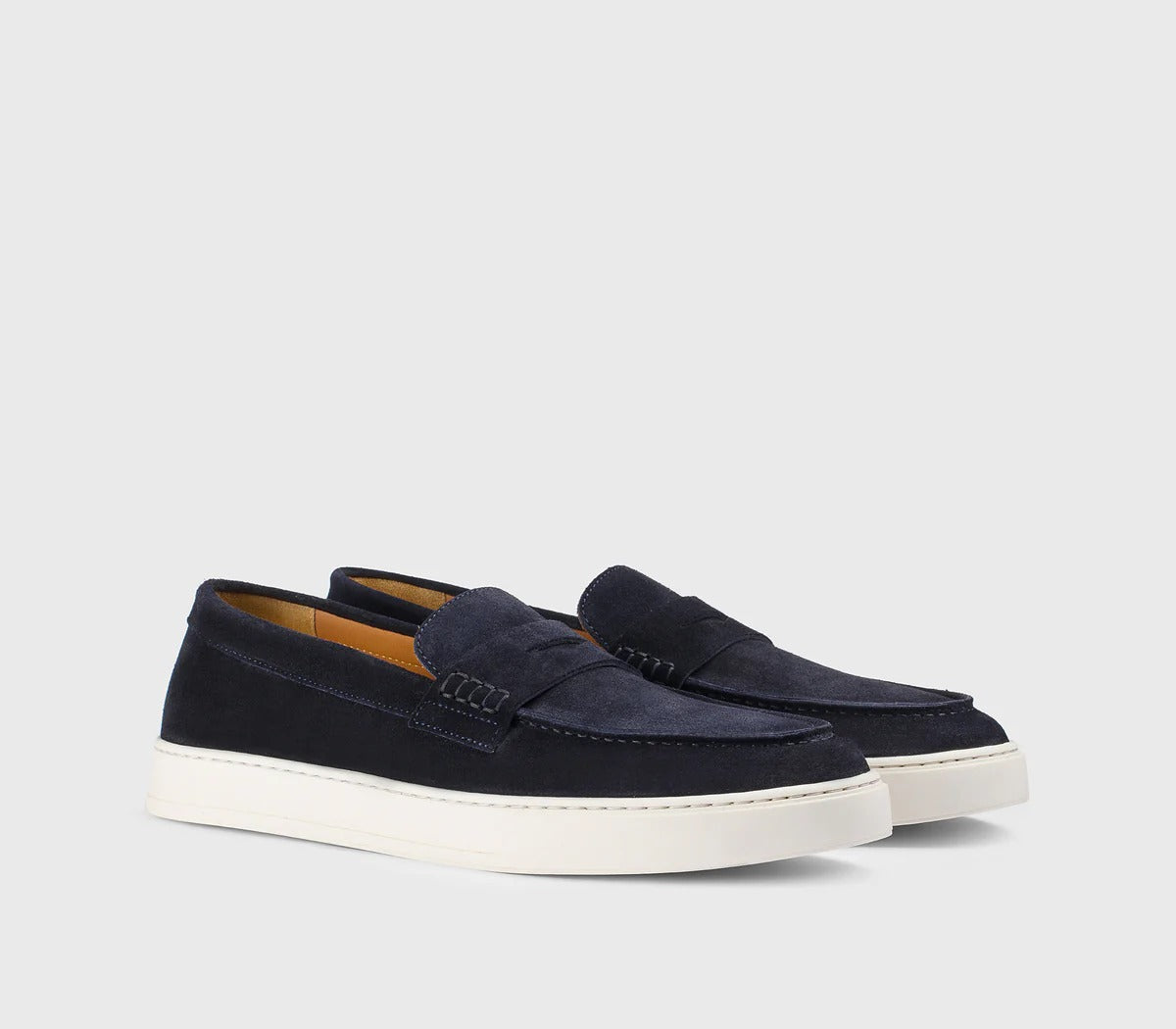 DOUCAL'S MOCASSINO Uomo PENNY-Blu