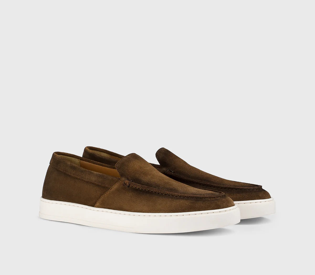 DOUCAL'S MOCASSINO Uomo JUKE-Marrone Snuff