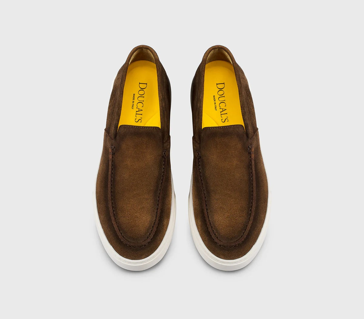 DOUCAL'S MOCASSINO Uomo JUKE-Marrone Snuff