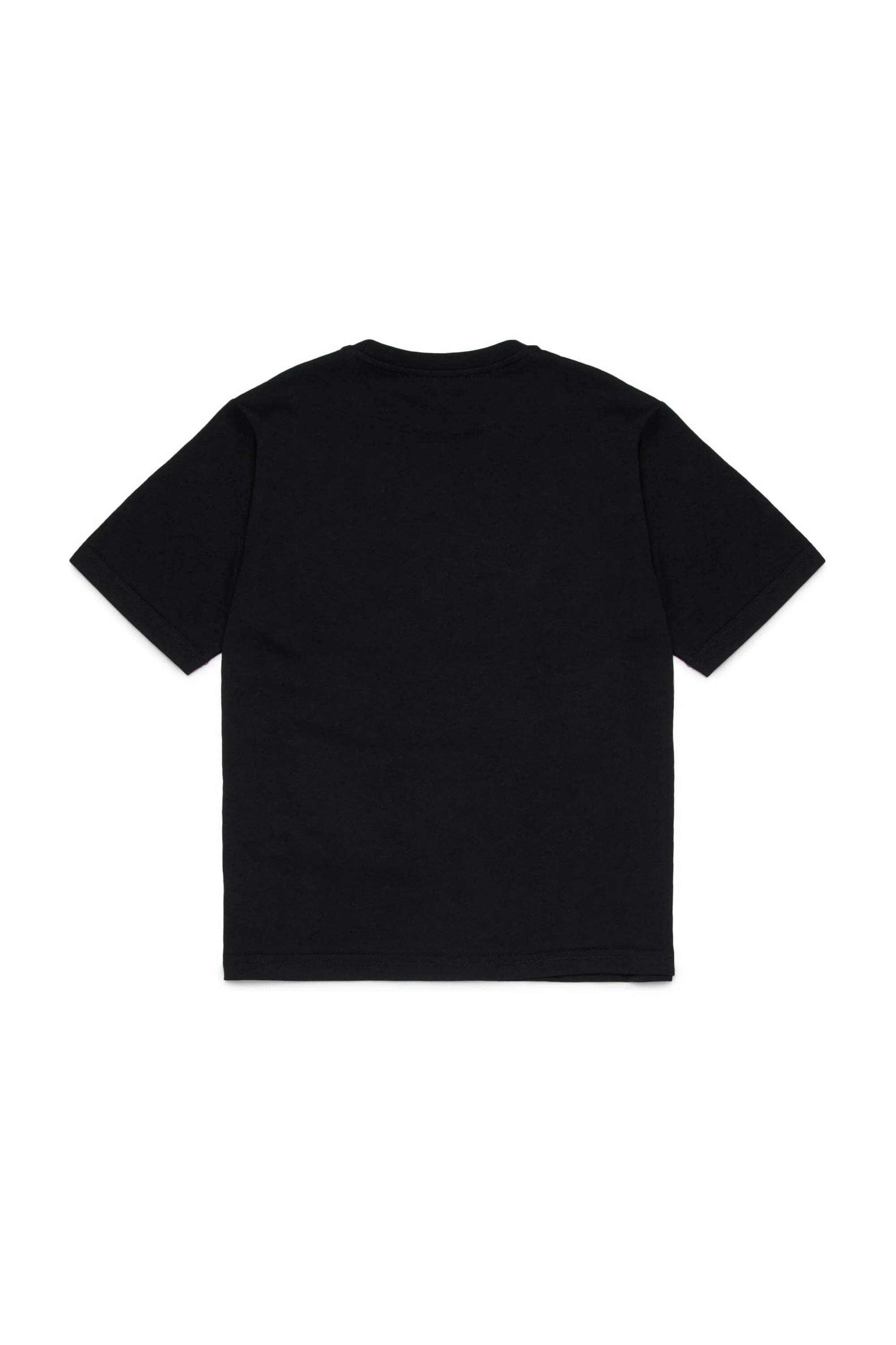 DSQUARED2 T-Shirt Junior Stampa Logo-Nero