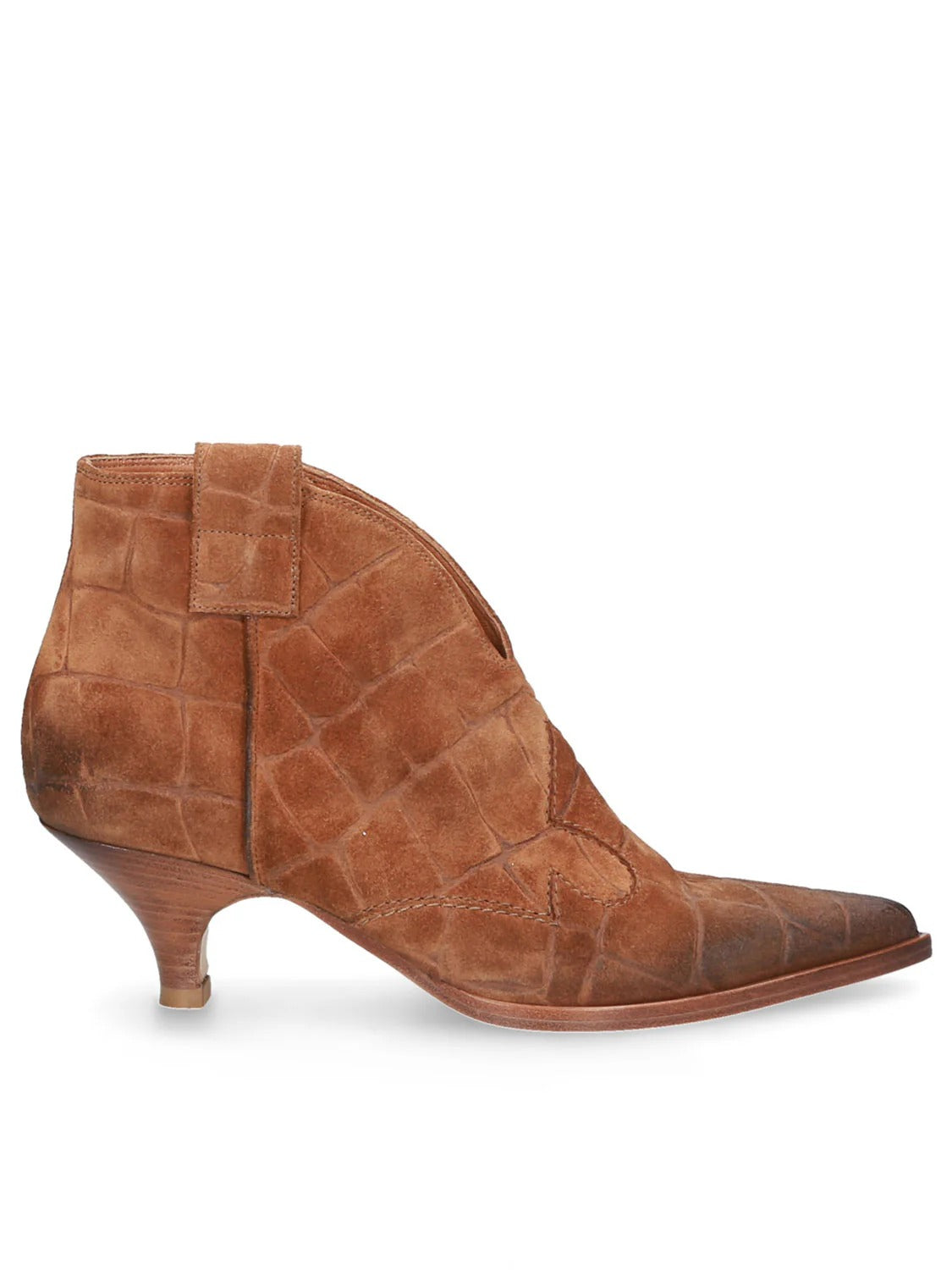 ELENA IACHI TRONCHETTO IORIS Suede-Tan