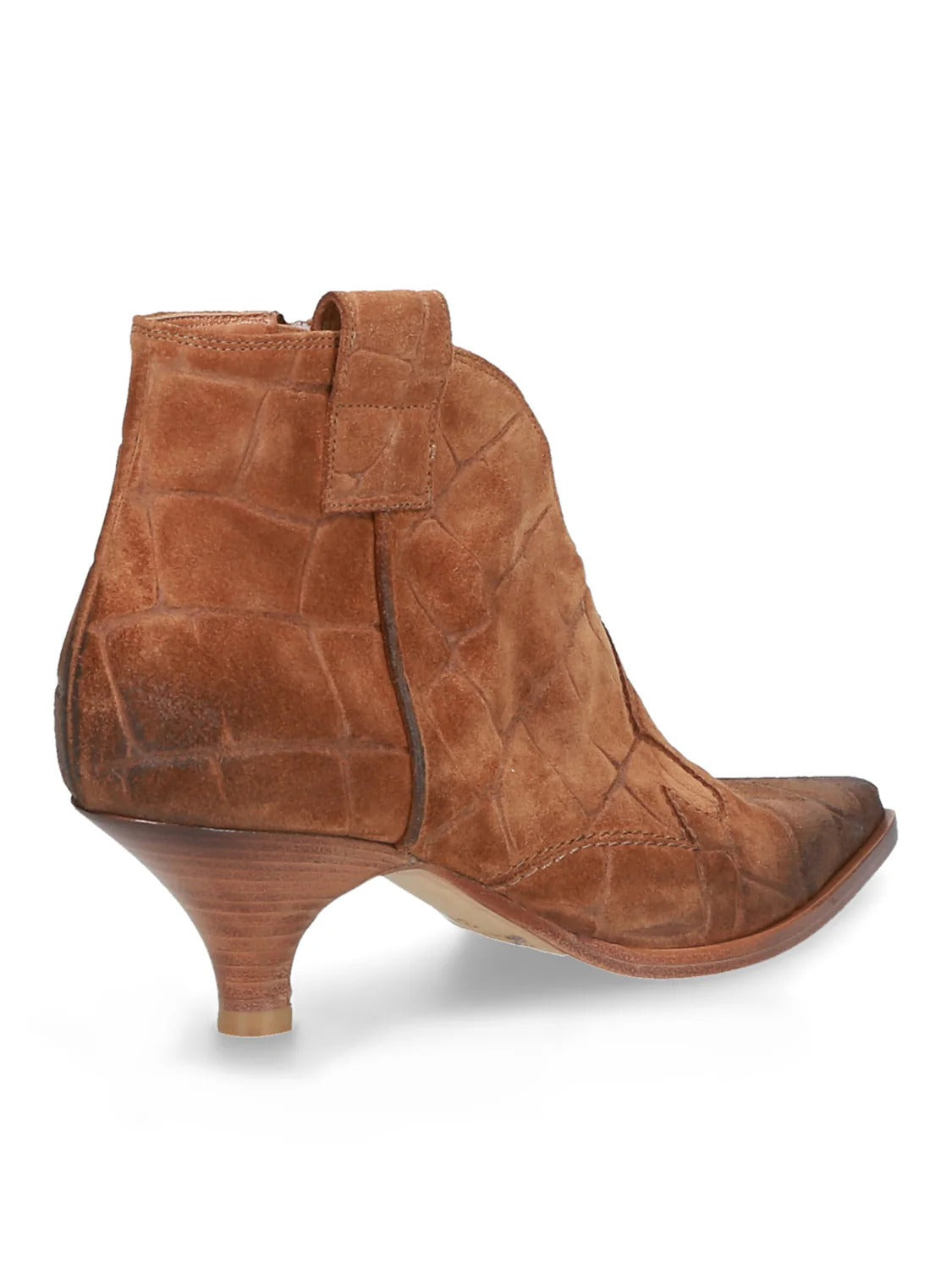 ELENA IACHI TRONCHETTO IORIS Suede-Tan