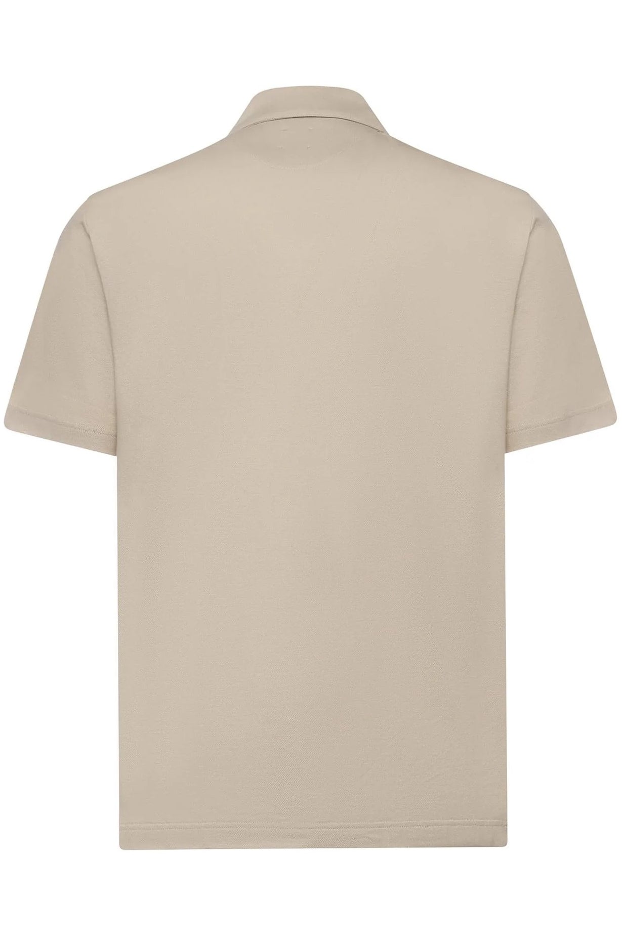 ELEVENTY Polo Uomo Piquet Cotone-Sabbia