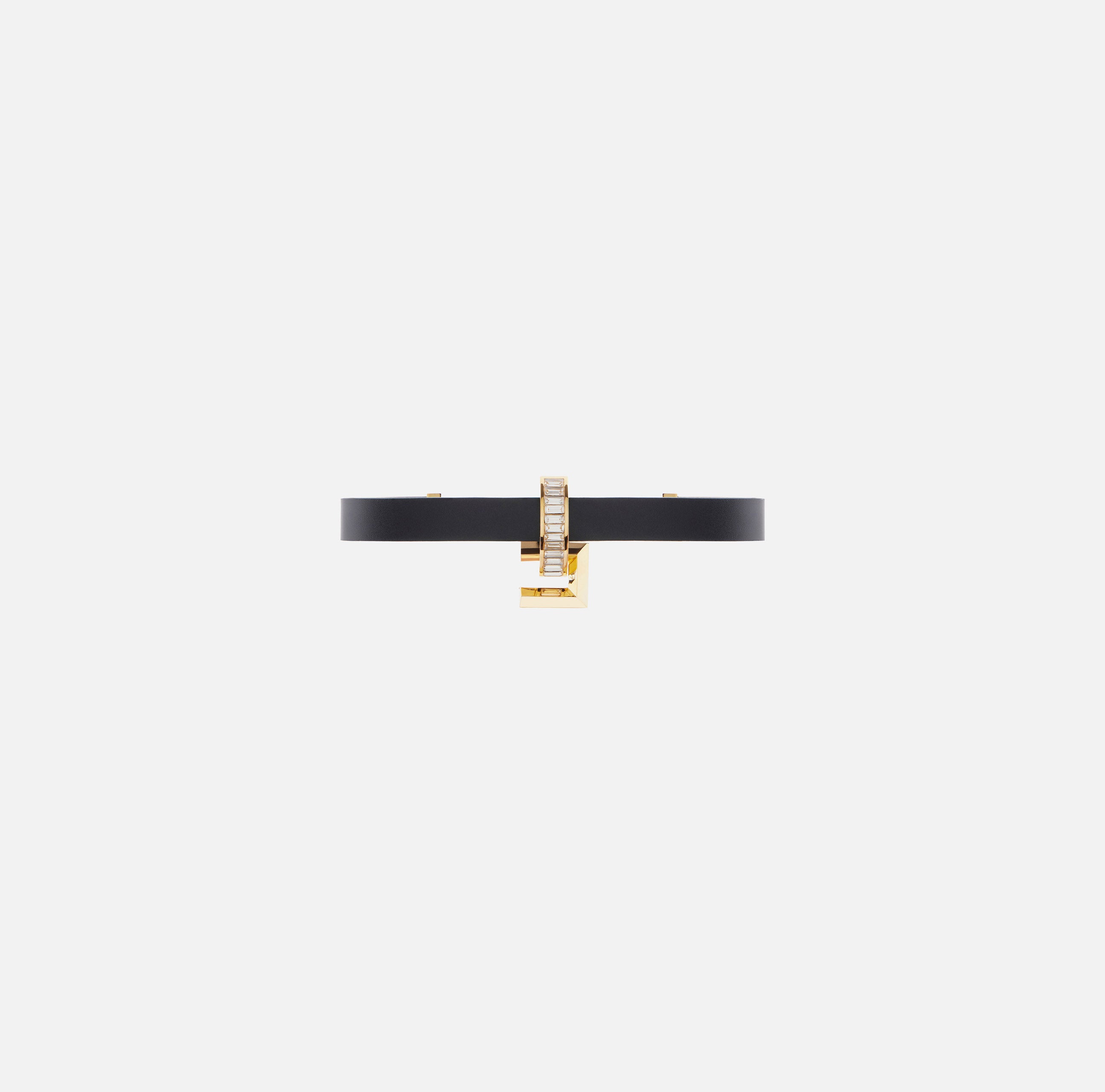 ELISABETTA FRANCHI Collana Choker Logo-Oro Giallo