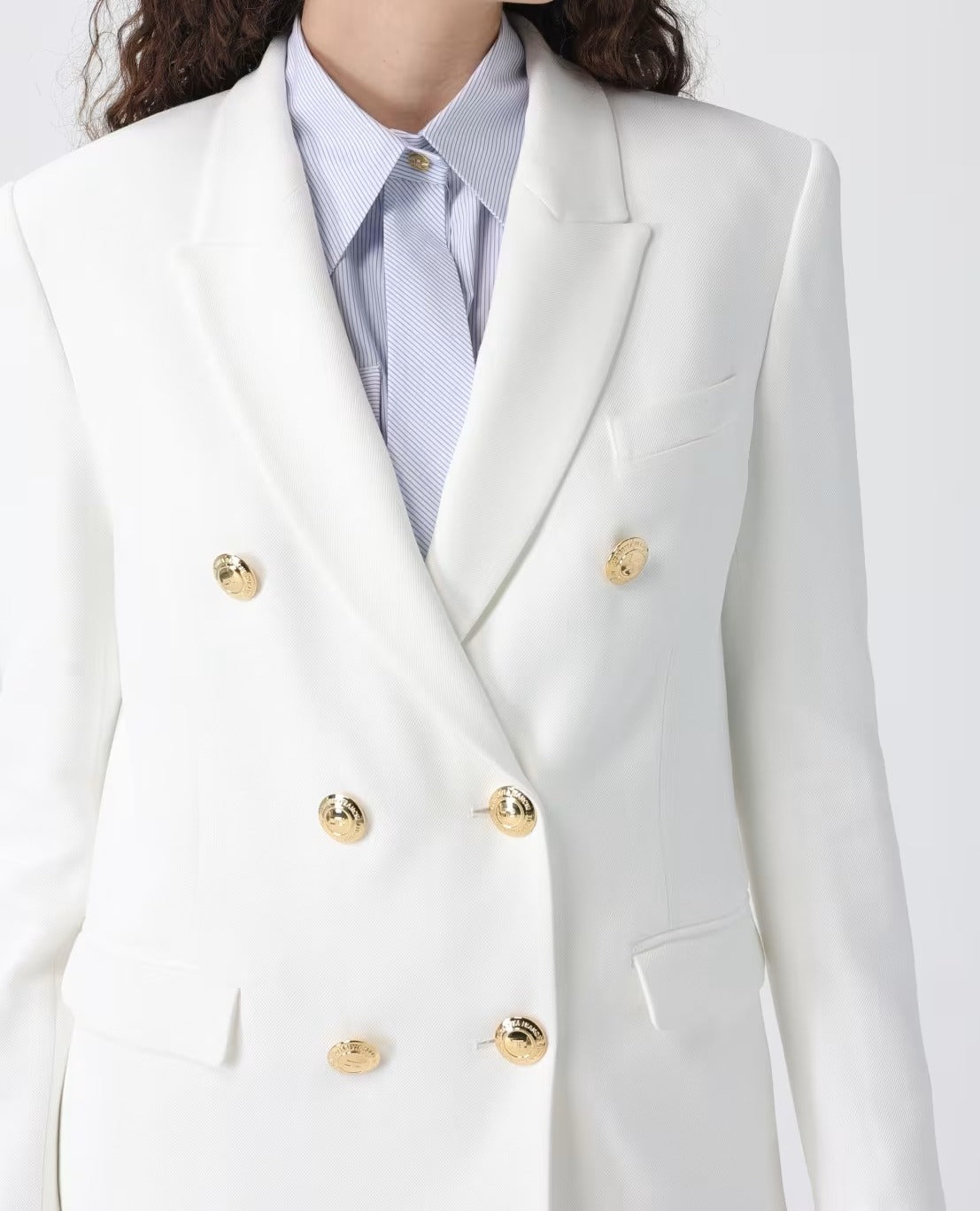 ELISABETTA FRANCHI Blusa Georgette Viscosa Gioiello-Aloe