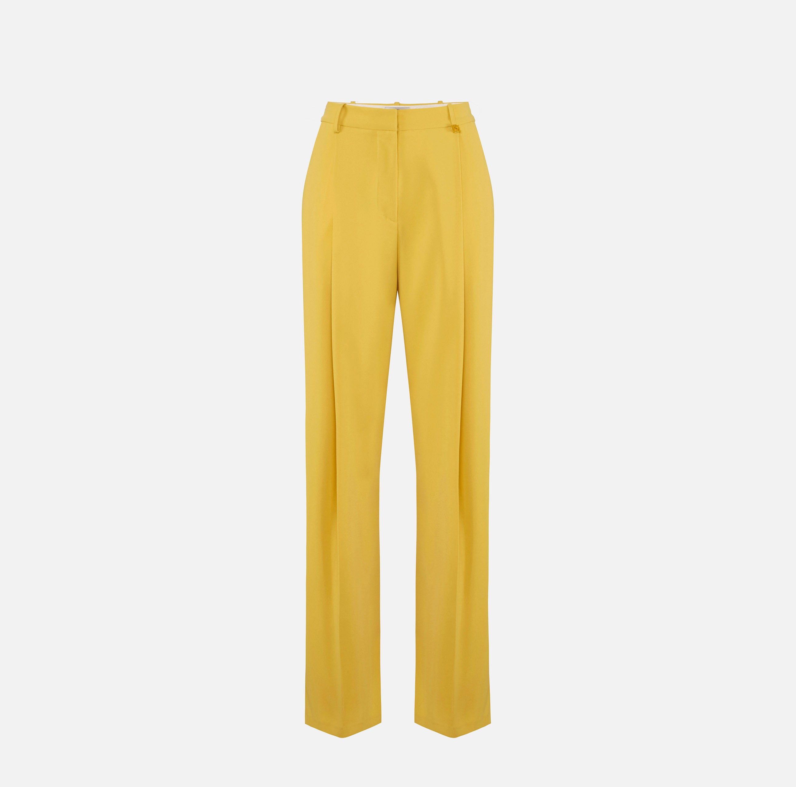 ELISABETTA FRANCHI Pantalone crêpe Charm Logo-Sun