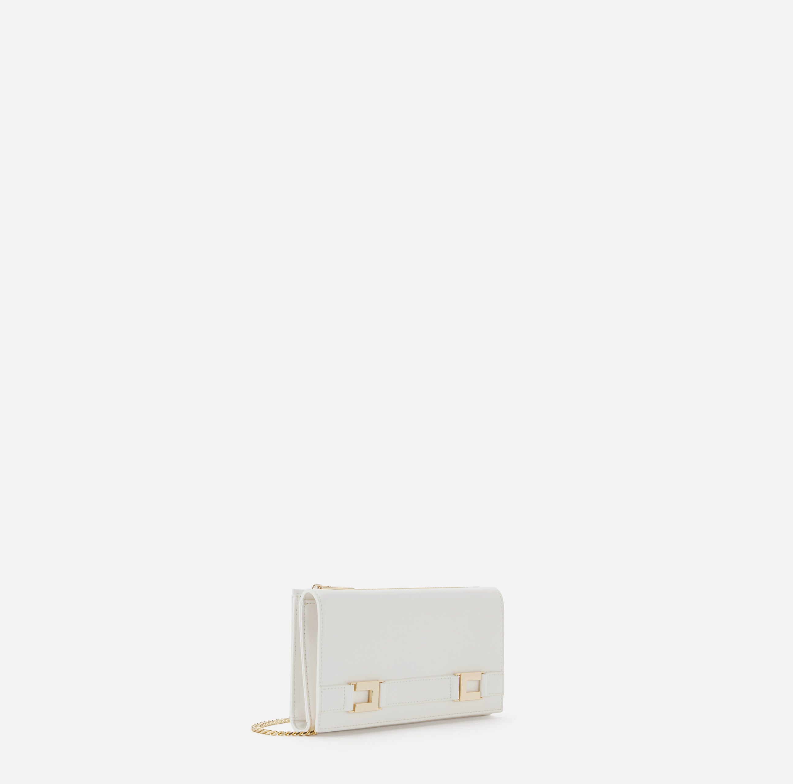 ELISABETTA FRANCHI Portafoglio Pochette Logo-Burro