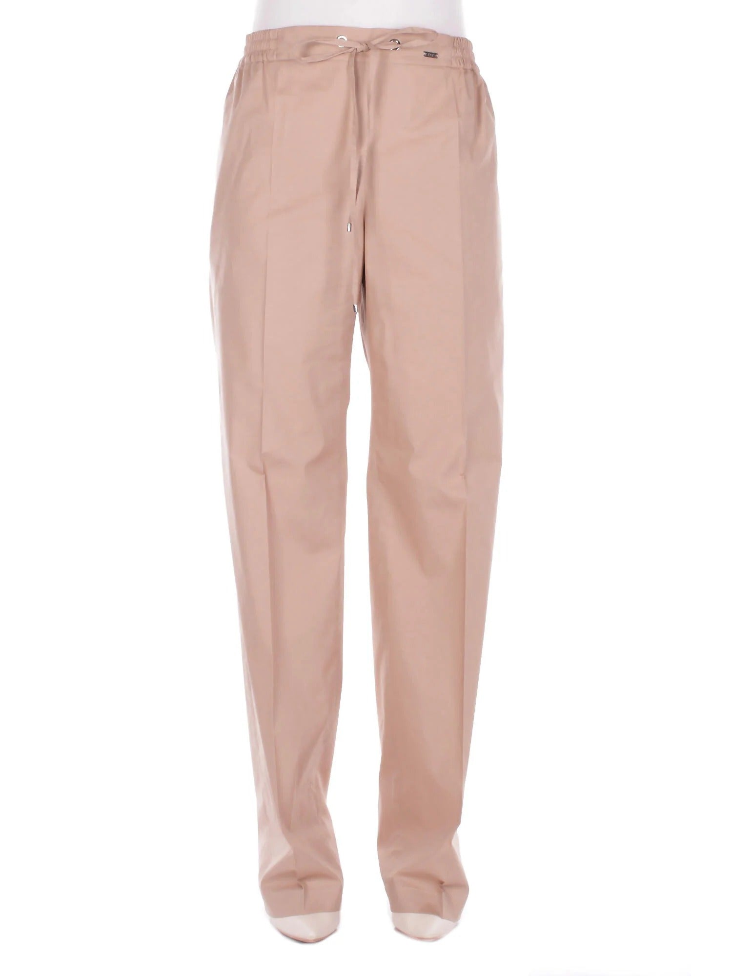 FAY Pantalone Donna Popeline Stretch-Beige