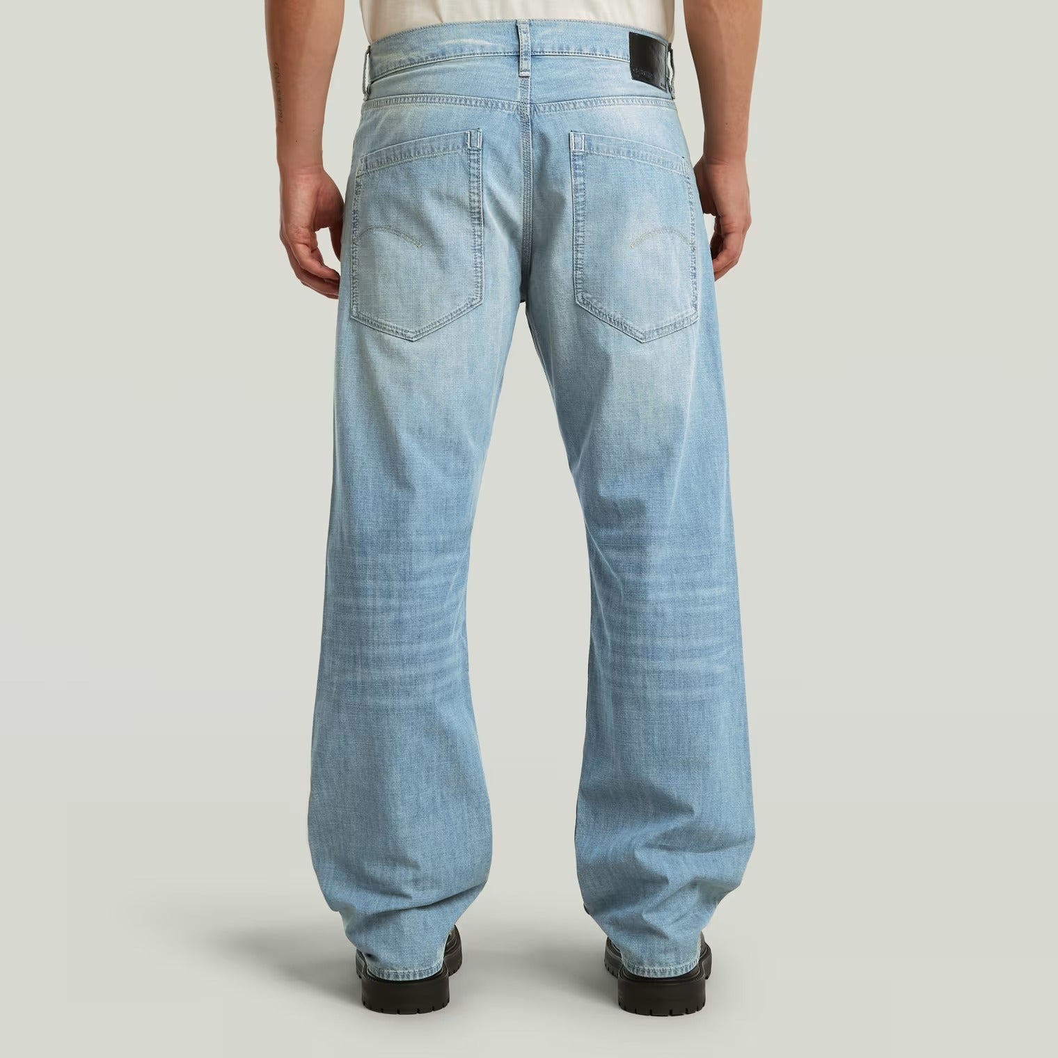 G-STAR RAW Jeans Uomo DEEGGIE RELAXED STRAIGHT-Medium Blue