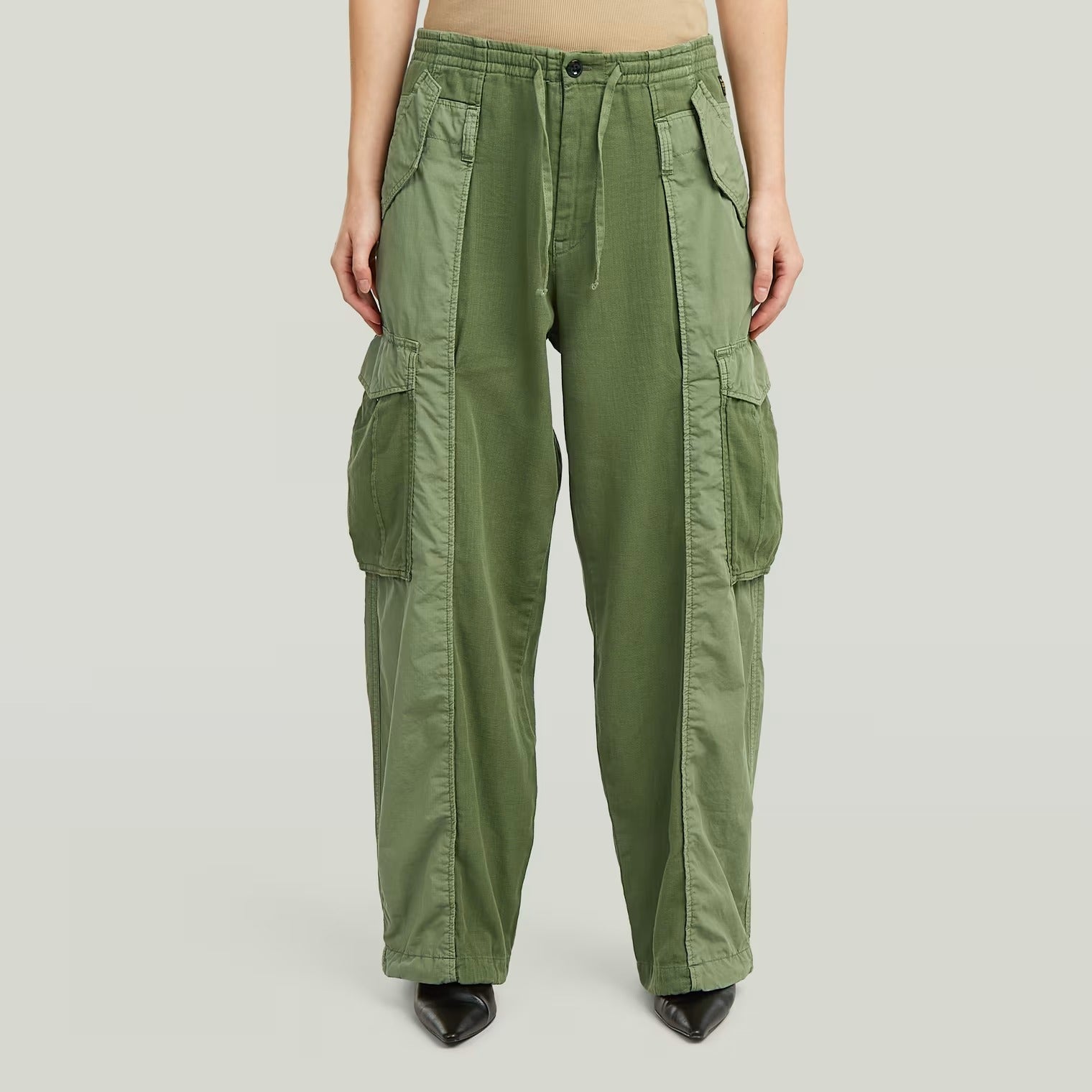 G-STAR RAW Pantalone Donna FABRIC MIX CARGO-Green