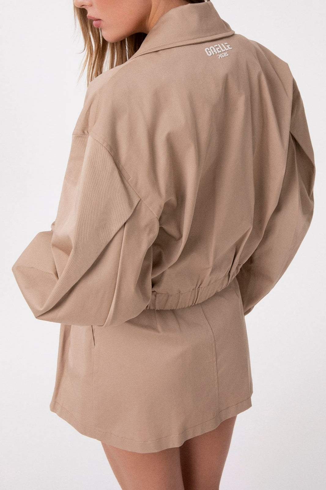 GAELLE PARIS Trench Corto Donna Doppiopetto-Safari