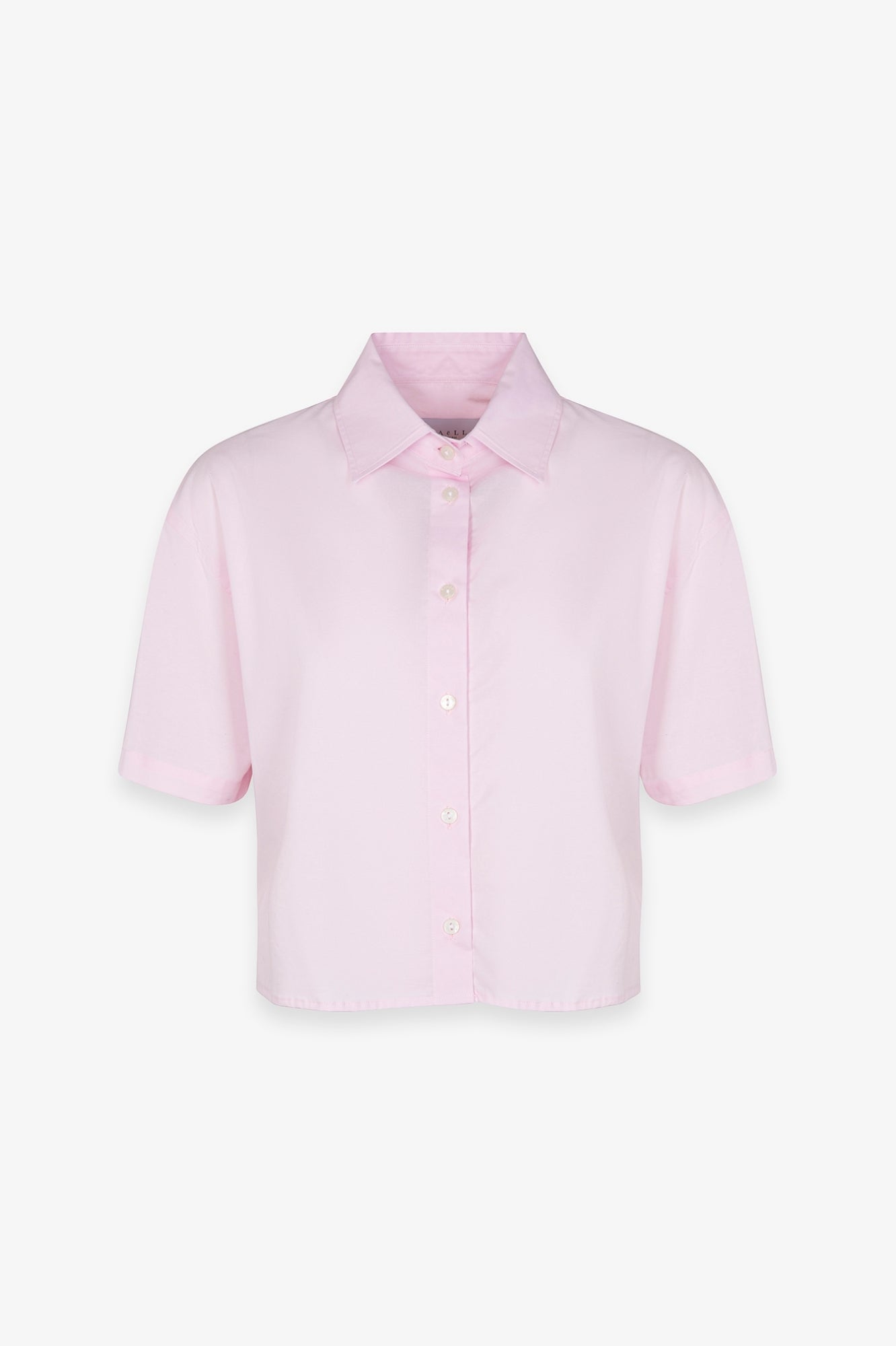 GAELLE PARIS Camicia Donna Corta Popeline-Rosa