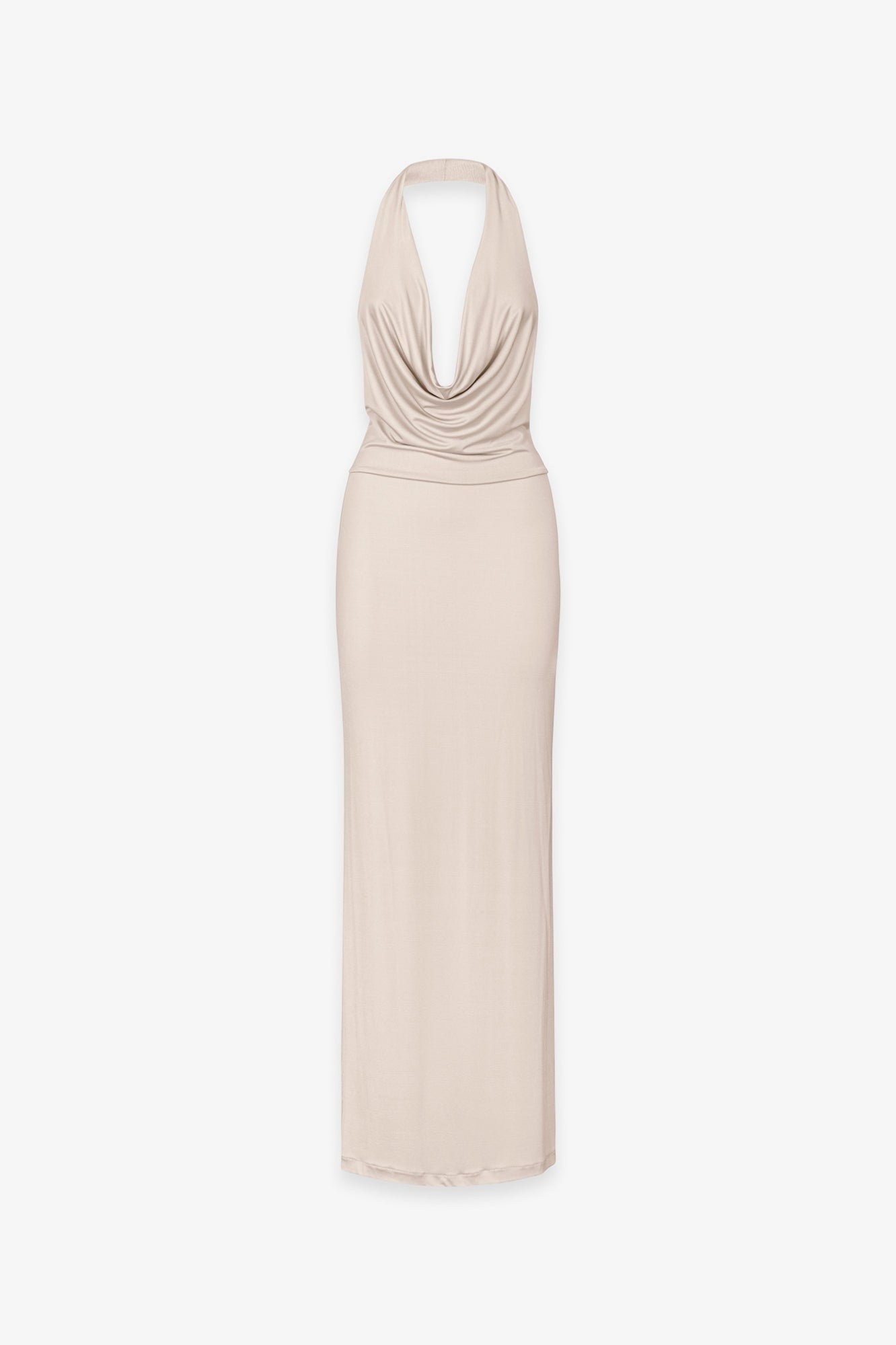 GAELLE PARIS Abito Lungo Donna LUREX-Safari