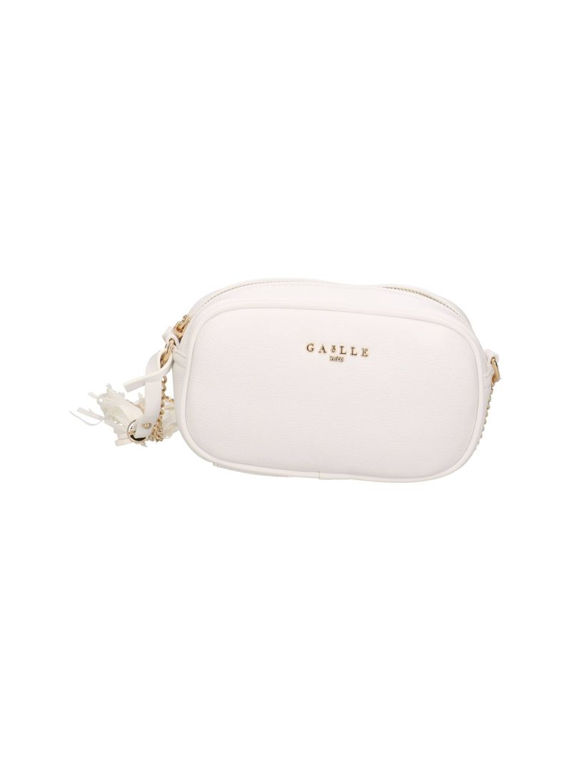 GAELLE PARIS Borsa MINI CAMERA BAG Essential-Bianco