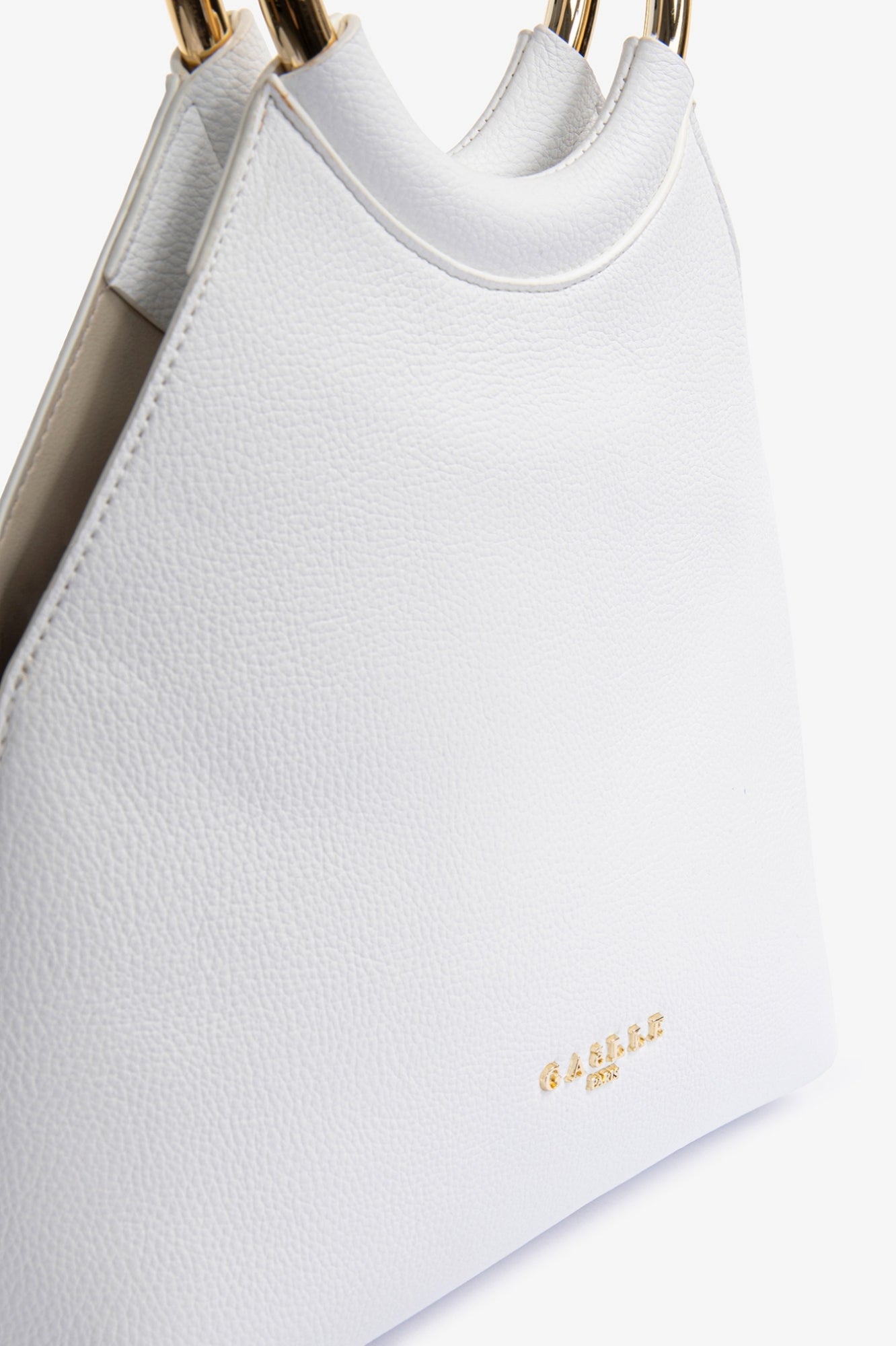 GAELLE PARIS Borsa Regular Hobo Essential-Bianco
